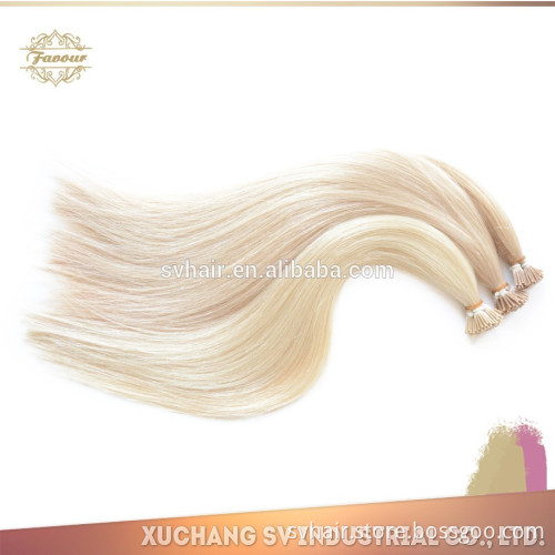 Best quality keratin I tip HUMAN REMY hair extensions, remy 1g stick tip hair extension alibaba hair extension